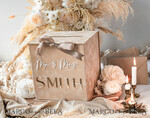 KARTONBOXEN  
 Samtkartenboxen Geschenkkartenbox, Hochzeitswunschbrunnen in samtigem Beige, personalisierte Hochzeitskartenbox, luxuriöse Kartenbox, Hochzeitskartenbox mit Deckel, Hochzeitsgeldbox, Hochzeitskartenbox.13