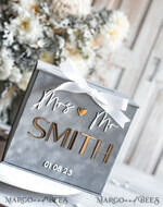 CARD BOXES velvet card boxes  Gift Card Box & Sign Set, Velvet grey wedding wishing well money gift card box, Personalized Wedding Card Box, Grey Luxury Card Box, Wedding Card Box with Lid, Grey Wedding Money Box, Wedding Card Box17