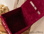 CARD BOXES velvet card boxes burgundy Card Box & arch acrylic sign , Maroon Wedding Card Box with Lid, Marsala Wedding Money Box, Wedding Card Box with slot  cards & gift Arch acrylic sign set27