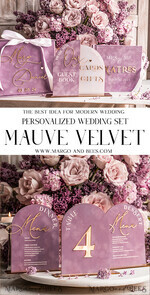 CARD BOXES velvet card boxes Mauve Velvet Gift Card Box & Cards Gifts Sign Set, Velvet Classic wedding wishing well money gift card box, Personalized Gold Box, MvS22