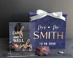 CARD BOXES velvet card boxes Gift Card Box & Cards well wishes Sign Set , Velvet Navy Blue wedding wishing well money gift card box, Personalized Wedding Card Box, Luxury Card Box, Wedding Card Box with Lid, Wedding Money Box, Wedding Card Box14