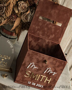CARD BOXES velvet card boxes Terracotta Fall Card Box and Arch Acrylic Cards & Gifts Clear Sign, Velvet Rust Wedding Card Box with Lid, Burnt Orange Wedding Money Box,  Copper Wedding Card Box cards and gift Arch acrylic sign set14