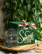 CARD BOXES velvet card boxes Garden Wedding Card Box Gift Card Box & arch Sign Set , Velvet green wedding wishing well money gift card box, Personalized Wedding Card Box, Greenery Luxury Card Box, Wedding Card Box with Lid, Emerald Wedding Money Box, Garden Wedding Card Box20