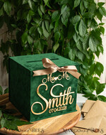 CARD BOXES velvet card boxes Garden Wedding Card Box Gift Card Box & arch Sign Set , Velvet green wedding wishing well money gift card box, Personalized Wedding Card Box, Greenery Luxury Card Box, Wedding Card Box with Lid, Emerald Wedding Money Box, Garden Wedding Card Box20
