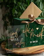 CARD BOXES velvet card boxes  Gift Card Box &  Sign Set , Velvet green wedding wishing well money gift card box, Personalized Wedding Card Box, Greenery Luxury Card Box, Wedding Card Box with Lid, Emerald Wedding Money Box, Garden Wedding Card Box19
