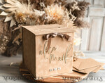 CARD BOXES velvet card boxes Card Box, Wedding Card Box with Lid, Spring Wedding Money Box, Wedding Card Box with slot and cards and gift Arch acrylic sign set25