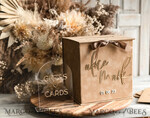 CARD BOXES velvet card boxes Card Box, Wedding Card Box with Lid, Spring Wedding Money Box, Wedding Card Box with slot and cards and gift Arch acrylic sign set25