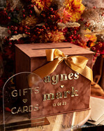 CARD BOXES velvet card boxes Terracotta Fall Card Box and Arch Acrylic Cards & Gifts Clear Sign, Velvet Rust Wedding Card Box with Lid, Burnt Orange Wedding Money Box,  Copper Wedding Card Box cards and gift Arch acrylic sign set31