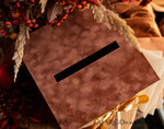 CARD BOXES velvet card boxes Terracotta Fall Card Box and Arch Acrylic Cards & Gifts Clear Sign, Velvet Rust Wedding Card Box with Lid, Burnt Orange Wedding Money Box,  Copper Wedding Card Box cards and gift Arch acrylic sign set31