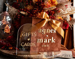 CARD BOXES velvet card boxes Terracotta Fall Card Box and Arch Acrylic Cards & Gifts Clear Sign, Velvet Rust Wedding Card Box with Lid, Burnt Orange Wedding Money Box,  Copper Wedding Card Box cards and gift Arch acrylic sign set31