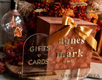 CARD BOXES velvet card boxes Terracotta Fall Card Box and Arch Acrylic Cards & Gifts Clear Sign, Velvet Rust Wedding Card Box with Lid, Burnt Orange Wedding Money Box,  Copper Wedding Card Box cards and gift Arch acrylic sign set31
