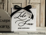 CARD BOXES velvet card boxes Velvet Set Card Box Guestbook & Sign, Wedding Card Box Instant Instax Guestbook, Black & White Wedding Money Box Sing Guestbook Set, BWs28