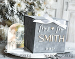 CARD BOXES velvet card boxes Card Box, Wedding Card Box with Lid, Spring Wedding Money Box, Wedding Card Box with slot and cards and gift Arch acrylic sign set16