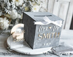 CARD BOXES velvet card boxes Card Box, Wedding Card Box with Lid, Spring Wedding Money Box, Wedding Card Box with slot and cards and gift Arch acrylic sign set16