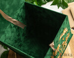 CARD BOXES velvet card boxes Gift Card Box, Velvet Green wedding wishing well money gift card box, Personalized Wedding Card Box, Luxury Greenery Card Box, Wedding Green and Gold Card Box with Lid, Wedding Money Box, Emerald Green Wedding Card Box9