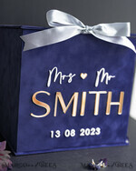 CARD BOXES velvet card boxes Gift Card Box & Cards, Velvet Navy Blue wedding wishing well money gift card box, Personalized Wedding Card Box, Luxury Card Box, Wedding Card Box with Lid, Wedding Money Box, Wedding Card Box8
