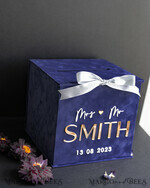 CARD BOXES velvet card boxes Gift Card Box & Cards, Velvet Navy Blue wedding wishing well money gift card box, Personalized Wedding Card Box, Luxury Card Box, Wedding Card Box with Lid, Wedding Money Box, Wedding Card Box8