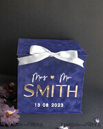 CARD BOXES velvet card boxes Gift Card Box & Cards, Velvet Navy Blue wedding wishing well money gift card box, Personalized Wedding Card Box, Luxury Card Box, Wedding Card Box with Lid, Wedding Money Box, Wedding Card Box8