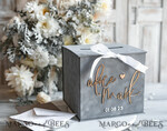 CARD BOXES velvet card boxes Card Box, Wedding Card Box with Lid, Spring Wedding Money Box, Wedding Card Box with slot and cards and gift Arch acrylic sign set21