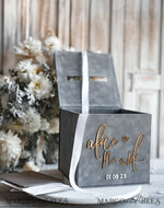 CARD BOXES velvet card boxes Card Box, Wedding Card Box with Lid, Spring Wedding Money Box, Wedding Card Box with slot and cards and gift Arch acrylic sign set21