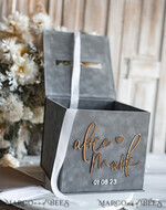 CARD BOXES velvet card boxes Card Box, Wedding Card Box with Lid, Spring Wedding Money Box, Wedding Card Box with slot and cards and gift Arch acrylic sign set21