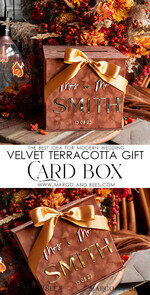 CARD BOXES velvet card boxes Terracotta Fall Card Box and Arch Acrylic Cards & Gifts Clear Sign, Velvet Rust Wedding Card Box with Lid, Burnt Orange Wedding Money Box,  Copper Wedding Card Box cards and gift Arch acrylic sign set38