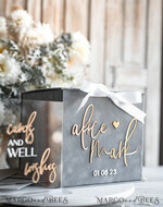 CARD BOXES velvet card boxes  Gift Card Box & Sign Set, Velvet grey wedding wishing well money gift card box, Personalized Wedding Card Box, Grey Luxury Card Box, Wedding Card Box with Lid, Grey Wedding Money Box, Wedding Card Box20