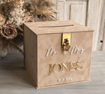 CARD BOXES velvet card boxes Beige gold Velvet Set Card Box with lock & Polaroid Guestbook & Cards gifts Sign instax instruction sign combo and pens set, fall Wedding Card Box with Lid Instant Instax Guestbook Wedding Money Box Sing Guestbook Set39
