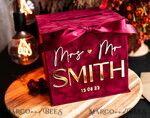 CARD BOXES velvet card boxes burgundy Card Box & arch acrylic sign , Maroon Wedding Card Box with Lid, Marsala Wedding Money Box, Wedding Card Box with slot  cards & gift Arch acrylic sign set33