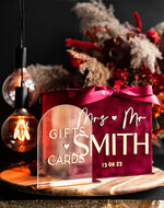 CARD BOXES velvet card boxes burgundy Card Box & arch acrylic sign , Maroon Wedding Card Box with Lid, Marsala Wedding Money Box, Wedding Card Box with slot  cards & gift Arch acrylic sign set33