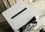 CARD BOXES velvet card boxes Black & White Gift Card Box & Cards Gifts Sign Set, Velvet Classic wedding wishing well money gift card box, Personalized Wedding Card Box14