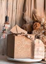 KARTONBOXEN  
 Samtkartenboxen Samtkarton in Taupe und Plexi-Schild-Set, Hochzeitskartenbox mit Deckel, Beige Gold Hochzeitsgeldbox, Nackte Hochzeitskartenbox mit Schlitz, Karten- und Geschenkbogen-Acrylschild-Set27