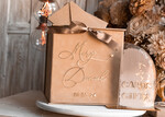 KARTONBOXEN  
 Samtkartenboxen Samtkarton in Taupe und Plexi-Schild-Set, Hochzeitskartenbox mit Deckel, Beige Gold Hochzeitsgeldbox, Nackte Hochzeitskartenbox mit Schlitz, Karten- und Geschenkbogen-Acrylschild-Set27