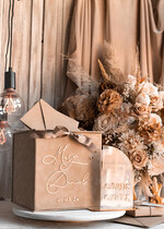 KARTONBOXEN  
 Samtkartenboxen Samtkarton in Taupe und Plexi-Schild-Set, Hochzeitskartenbox mit Deckel, Beige Gold Hochzeitsgeldbox, Nackte Hochzeitskartenbox mit Schlitz, Karten- und Geschenkbogen-Acrylschild-Set27