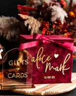 CARD BOXES velvet card boxes burgundy Card Box, Maroon Wedding Card Box with Lid, Marsala Wedding Money Box, Wedding Card Box with slot  cards & gift Arch acrylic sign set28