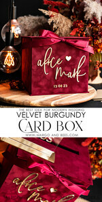 CARD BOXES velvet card boxes burgundy Card Box, Maroon Wedding Card Box with Lid, Marsala Wedding Money Box, Wedding Card Box with slot  cards & gift Arch acrylic sign set28