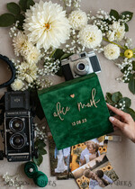 PHOTO ALBUM/ PHOTO BOX  Velvet Photo Box Photographer Box  Emerald Green Velvet Photo Box Photographer Wedding Memory Box, Greenery Custom Keepsake Box, Garden Photographer Gifts for Clients, Wedding Pictures packaging, Custom photography box15