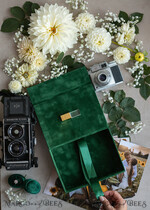 PHOTO ALBUM/ PHOTO BOX  Velvet Photo Box Photographer Box  Emerald Green Velvet Photo Box Photographer Wedding Memory Box, Greenery Custom Keepsake Box, Garden Photographer Gifts for Clients, Wedding Pictures packaging, Custom photography box15
