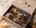 FOTOALBUM/ FOTOBOX Velvet Foto Box Fotografen Box Tan Samt Foto Box Fotografen Box Hochzeits Gedächtnis Box, Beige maßgeschneiderte Erinnerungsbox, Taupe Fotografen Geschenke für Kunden, Hochzeitsbilder Verpackung, Maßgeschneiderte Fotografie Akt Box38