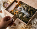 FOTOALBUM/ FOTOBOX Velvet Foto Box Fotografen Box Tan Samt Foto Box Fotografen Box Hochzeits Gedächtnis Box, Beige maßgeschneiderte Erinnerungsbox, Taupe Fotografen Geschenke für Kunden, Hochzeitsbilder Verpackung, Maßgeschneiderte Fotografie Akt Box38