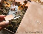 FOTOALBUM/ FOTOBOX Velvet Foto Box Fotografen Box Tan Samt Foto Box Fotografen Box Hochzeits Gedächtnis Box, Beige maßgeschneiderte Erinnerungsbox, Taupe Fotografen Geschenke für Kunden, Hochzeitsbilder Verpackung, Maßgeschneiderte Fotografie Akt Box38