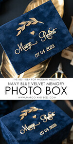 PHOTO ALBUM/ PHOTO BOX  Velvet Photo Box Photographer Box  Velvet Photo Box Photographer Box Wedding Memory Box, Custom Keepsake Box, Photographer Gifts for Clients, Wedding Pictures packaging, Custom photography box18
