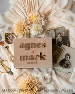 FOTOALBUM/ FOTOBOX Velvet Foto Box Fotografen Box Tan Samt Foto Box Fotografen Box Hochzeits Erinnerungsbox, Beige Individuelle Andenken Box, Taupe Fotografen Geschenke für Kunden, Hochzeitsbilder Verpackung, Individuelle Fotografie Nackt Box34