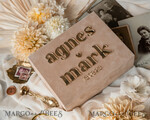 FOTOALBUM/ FOTOBOX Velvet Foto Box Fotografen Box Tan Samt Foto Box Fotografen Box Hochzeits Erinnerungsbox, Beige Individuelle Andenken Box, Taupe Fotografen Geschenke für Kunden, Hochzeitsbilder Verpackung, Individuelle Fotografie Nackt Box34