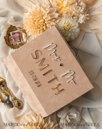 FOTOALBUM/ FOTOBOX Velvet Foto Box Fotografen Box Tan Samt Fotobox Fotografenbox Hochzeitsgedächtnisbox, beige maßgeschneiderte Andenkenbox, taupe Fotografen-Geschenke für Kunden, Hochzeitsbilderverpackung, maßgeschneiderte Fotografie-Nacktkiste.34