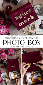 FOTOALBUM/ FOTOBOX Velvet Foto Box Fotografen Box Burgunder Samt Fotokiste, Kastanienbraune Fotografenbox, Marsala Gold Hochzeitsgedächtniskiste, Gold Spiegel maßgeschneiderte Andenkenschachtel, Fotografengeschenke für Kunden, Hochzeitsbilderverpackung, maßgeschneiderte Fotografie Kupferbox.26