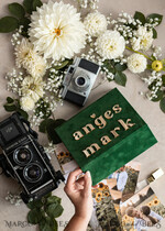 PHOTO ALBUM/ PHOTO BOX  Velvet Photo Box Photographer Box  Emerald Green Velvet Photo Box Photographer Wedding Memory Box, Greenery Custom Keepsake Box, Garden Photographer Gifts for Clients, Wedding Pictures packaging, Custom photography box22