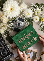 PHOTO ALBUM/ PHOTO BOX  Velvet Photo Box Photographer Box  Emerald Green Velvet Photo Box Photographer Wedding Memory Box, Greenery Custom Keepsake Box, Garden Photographer Gifts for Clients, Wedding Pictures packaging, Custom photography box22