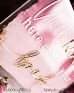 FLOWER GIRL / Page Boy SIGNS acrylic flower girl / page boy signs Personalised acrylic wedding sign, mauve transparent acrylic Page boy sign, dusty rose transparent acrylic flower girl sign, plum page boy wedding day sign, boho glam plum transparent acrylic wedding decor for flower girl, daddy its time to give mummy our last name, arch clear transparent acrylic here comes the bride9