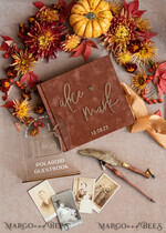 PHOTO ALBUM/ PHOTO BOX  Memory Bundle PhotoBox Gustbooks Vows terracotta Velvet Bundle Wedding Keepsake Set- Guestbook & sign, His Hers Wedding Vows, Photobox for pictures23